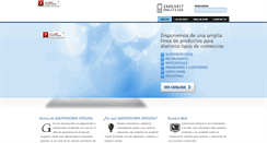 Desktop Screenshot of gastronomiaintegral.com.uy